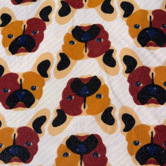 Frenchie (French bulldog) lularoe leggings TC - Picture 2 of 2